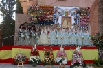 La patrona de Les Alqueries rep l'ofrena floral dels ve¨ns del municipi