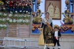 La patrona de Les Alqueries rep l'ofrena floral dels ve¨ns del municipi
