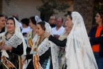 La patrona de Les Alqueries rep l'ofrena floral dels ve¨ns del municipi