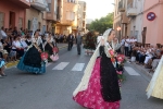La patrona de Les Alqueries rep l'ofrena floral dels ve¨ns del municipi