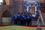 La patrona de Les Alqueries rep l'ofrena floral dels ve¨ns del municipi