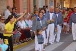 La patrona de Les Alqueries rep l'ofrena floral dels ve¨ns del municipi