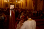 La Vall d'Uixó ofrena a la Sagrda familia, però la plutja impedeix la processó pels carrers