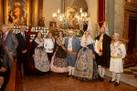La Vall d'Uixó ofrena a la Sagrda familia, però la plutja impedeix la processó pels carrers