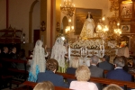 Les Alqueries tanca les festes patronals amb missa i castell, però sense processó