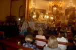 Les Alqueries tanca les festes patronals amb missa i castell, però sense processó