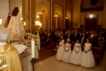 Les Alqueries tanca les festes patronals amb missa i castell, però sense processó