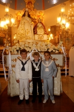Les Alqueries tanca les festes patronals amb missa i castell, però sense processó