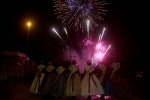 Les Alqueries tanca les festes patronals amb missa i castell, però sense processó