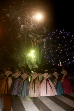 Les Alqueries tanca les festes patronals amb missa i castell, però sense processó