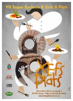 La Setena Edició del sopar exclusiu 8 xefs 8 plats es celebrarà el divendres 30 de novembre a Betxi