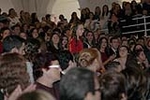 Mar Zamora y Anne Alós proclamadas Reinas Falleras de Borriana en un CMC La Mercè entregado y a rebosar