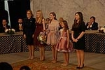 Mar Zamora y Anne Alós proclamadas Reinas Falleras de Borriana en un CMC La Mercè entregado y a rebosar