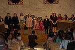 Mar Zamora y Anne Alós proclamadas Reinas Falleras de Borriana en un CMC La Mercè entregado y a rebosar