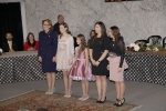 Mar Zamora y Anne Alós proclamadas Reinas Falleras de Borriana en un CMC La Mercè entregado y a rebosar