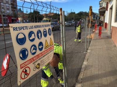 Comencen els treballs de renovaci de les clavegueres de l'avinguda Sant Josep Obrer