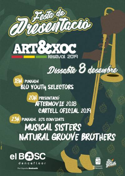 Dissabte 8 de desembre es presenta la quarta edici del festival Art&Xoc a Benicarl