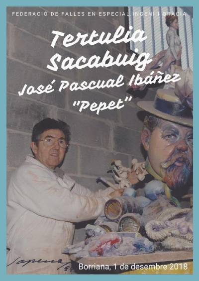 Borriana i el mn faller homenatgen el mestre Jos Pascual Ibez 'Pepet'