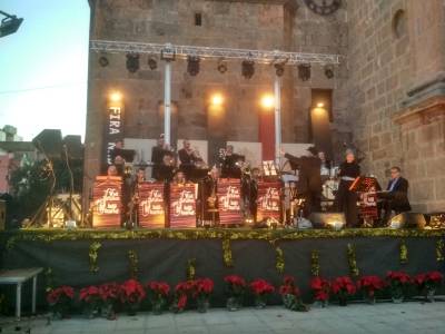  La Big Band La Vall d'Uix en la Fira de Nadal 2018