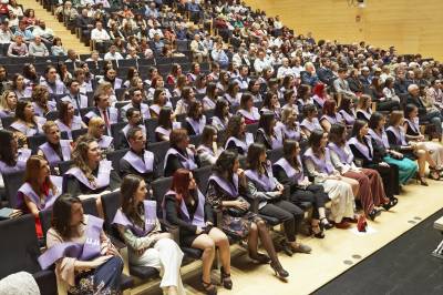 Un total de 90 alumnes del Grau en Psicologia de l'UJI participen en l'acte de graduaci 