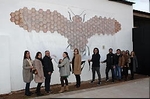 La lluita contra la violncia masclista ja s perenne a Borriana amb el Mural de 'La comunitat'