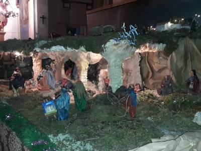 Palanques es prepara per a Nadal amb pintures rupestres al Betlem