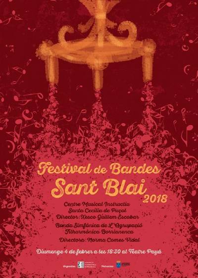 Burriana celebra el tradicional festival de bandas de Sant Blai