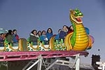 Las falleras infantiles inaugura la Fira de Sant Blai