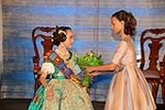 La falla Societat Club Ortega exalta a Sofía Tejedo y Julia Silvestre