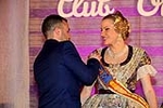 La falla Societat Club Ortega exalta a Sofía Tejedo y Julia Silvestre