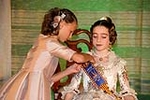 La falla Societat Club Ortega exalta a Sofía Tejedo y Julia Silvestre