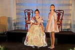 La falla Societat Club Ortega exalta a Sofía Tejedo y Julia Silvestre