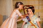 La falla Societat Club Ortega exalta a Sofía Tejedo y Julia Silvestre