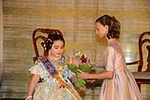 La falla Societat Club Ortega exalta a Sofía Tejedo y Julia Silvestre