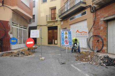 Inician las obras del casco antiguo por las calles los Moros y la plaza del Patio