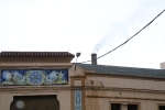 Histórica encendida de viejas chimeneas de azulejeras de la provincia como la de Sanchis de l'Alcora