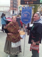 Almenara participa en la cabalgata del Pregó en las fiestas de La Magdalena