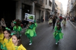 La lluvia agua la fiesta de la Cavalcada del ninot