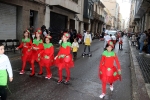 La lluvia agua la fiesta de la Cavalcada del ninot