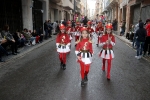 La lluvia agua la fiesta de la Cavalcada del ninot