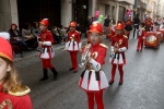 La lluvia agua la fiesta de la Cavalcada del ninot