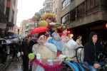 La lluvia agua la fiesta de la Cavalcada del ninot