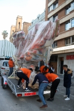 Las fallas ya invaden las calles de Burriana