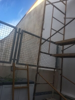 Rehabilitación de las paredes de la cooperativa de La Llosa