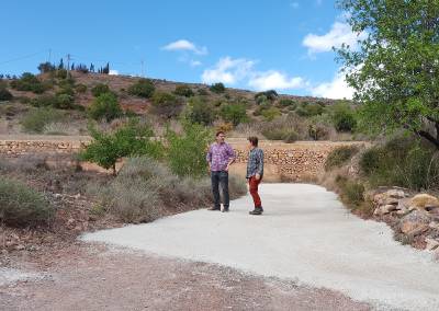 El Ayuntamiento de la Vall d'Uix inicia un plan de mejora de caminos rurales con 63.500 euros 