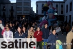 La visita oficial a las fallas llena las calles de fiesta