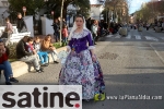 Las fallas de La Vall ofrendan a la Virgen de los Desamparados