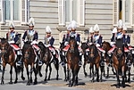 La Caballería de la Guardia Real realizará exhibiciones en Borriana durante toda la jornada del viernes 20 de abril