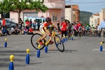 Vora 200 xiquets i xiquetes participen en el Trofeu d'Escoles de Ciclisme Cudol Roig