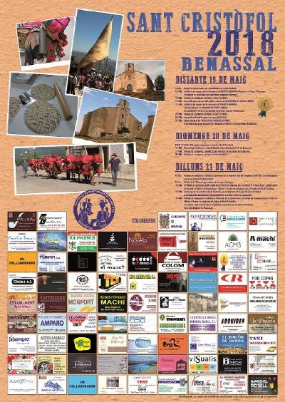 Benassal celebra Sant Cristfol del 19 al 21 de maig